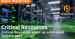 Critical Resources joins CEPS for Solid State Batteries