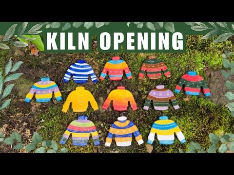 158. Mini Kiln Open My 87-Year-Old Mum’s First Pottery Reveal +Test Tiles Inspired by Fellow Potters