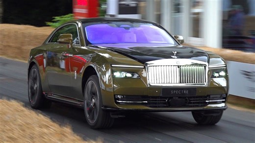 Rolls-Royce Spectre 2023 – Dynamic Driving and Acceleration Runs