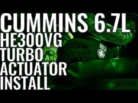 Cummins 6.7L HE300VG Turbo Actuator Removal & Installation (Ram 2013, 2014, 2015, 2016, 2017, 2018)