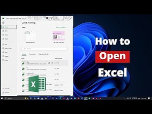 How to Enter or Open Microsoft Excel in Windows