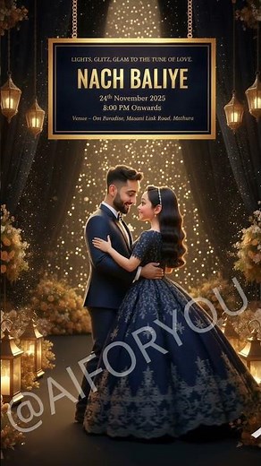 How to Create Viral 3D Wedding Invitation using AI #aiweddinginvitation #aiinvites #wedding