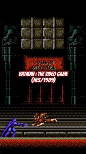 Batman : The Video Game (NES/1989) #shortvideo #retrogaming #batman #trending