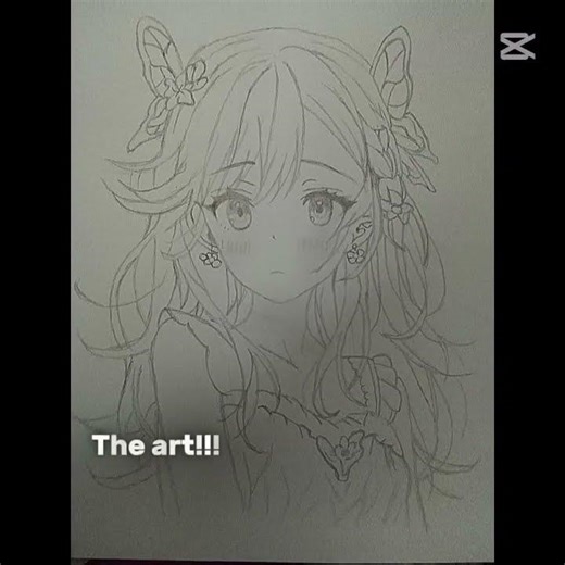 Drawing a Fairy Anime Girl 🧚 | Day 37/90 Day Challenge
