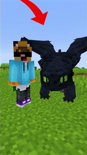 COMO TENER UN DRAGÓN en MINECRAFT #minecraft #shorts #tiktok