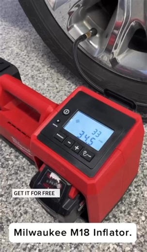 🚗🔧 Fast. Accurate. Cordless. — AND FREE! 🔧🚗 Meet the M18™ Cordless Tire Inflator — our FASTEST 18V inflator yet, built for speed, accuracy, and portability wherever you need it. ✔ Inflates light truck tires in under a minute ✔ Auto shut-off at your selected PSI — set it & forget it ✔ TrueFill™ Technology for precise inflation every time ✔ Compact and perfect for vehicles, trailers, and quick jobs ✔ Fits all M18™ batteries ✔ Backed by a 5-Year Tool Warranty 🎉 BONUS: Get this inflator FREE wi