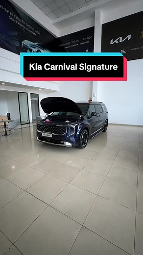 Explore the Kia Carnival Signature: Features & Specs