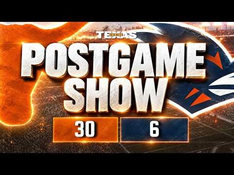 POSTGAME: Texas Underwhelms in 30-6 Win Over UTSA