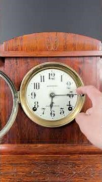 Finally My Seth Thomas 8 Day Sonora Chime Mantel Clock with 5 Bells is Back to Life