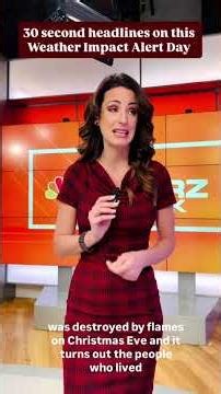 Melissa Holmes’ 30(ish) second headlines on a Weather Impact Alert day