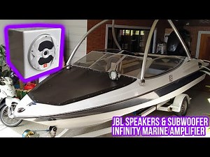 Boat Subwoofer &Amplifier Installation
