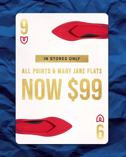 Rothy's on Instagram: "IN STORES ONLY! All Points and Mary Jane Flats are just $99. Shop IRL to find your new fave pair."