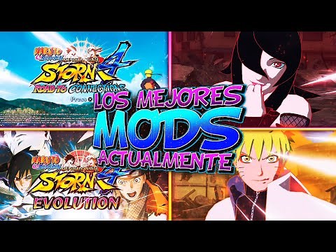 COMO DESCARGAR Y INSTALAR LOS MEJORES MODS PARA NARUTO SHIPPUDEN ULTIMATE NINJA STORM 4
