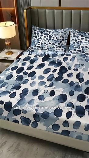 Gilded Leopard Print Luxury Shiny Fitted Sheet Set 3 Pcs Includes 1 Fitted Sheet 2 Pillowcases No Filler Gilded Leopard Print Elements Soft Non-Slip Wear-Resistant Ideal for Luxury Style Lovers Business Users Fits Bedrooms Villas Luxury Style Rooms #targetchristmasbedding #fauxfurcomforter #comforters #linensheetsbenefits #bedroommusthaves #comfortersets #oversizedcomforter #linenbedding #sofathrowcovers #bedsheetset