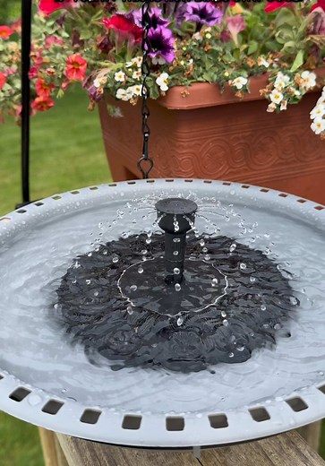 Fountain Bird Bath: Effortless Garden Upgrade