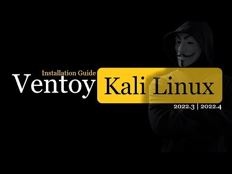 How to Install Ventoy on Kali Linux 2022.4 | Ventoy - A New Bootable USB Solution