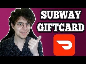 How To Use A Subway Gift Card On Doordash