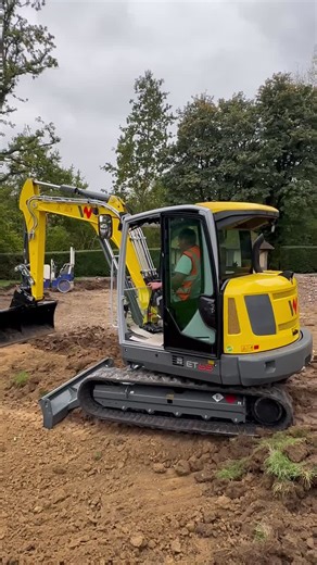First moments on the sticks for Jason with his newly delivered Wacker Neuson ET65. First reactions were “oh it’s nice 😁”We boast the highest performing machine in the 6t range. Reach, breakout… | Hayden Mortimore