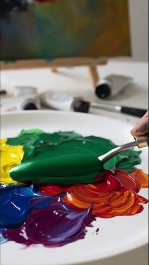 The Most Satisfying Paint Mixing You'll See Today | Beginner Tutorial