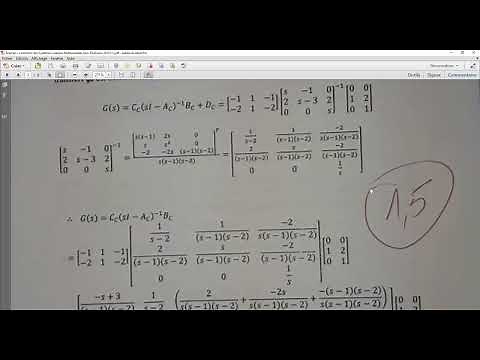 Examen avec solution module système linéaire multivariable