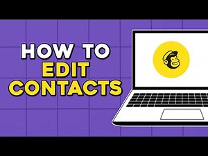 How To Edit Contacts on Mailchimp (Easiest Way)