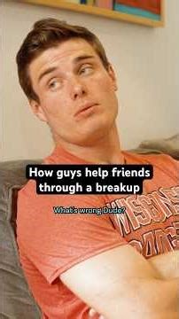 How guys help friends through a breakup. Full video on main page. #comedy #sketchcomedy