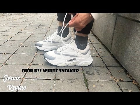 Dior B22 White Sneaker Review & On Foot