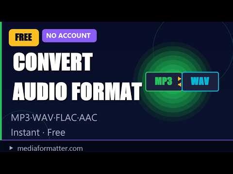 convert audio format
