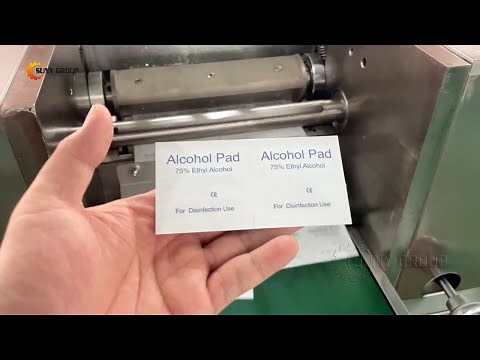 Alcohol Swab Pads Machine | Alcohol Prep Pads Production Line