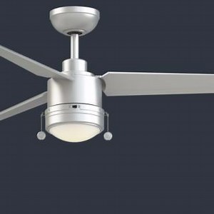 If you need some inspiration for your outdoor décor, look no further than our wet-rated PC/DC! With a look of sophistication and smooth structure, this pull chain DC motor fan comes in three finish combinations and is offered in light and no-light versions. | Fanimation