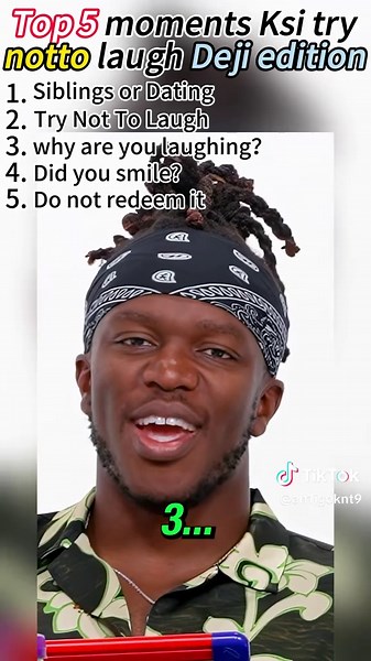 Try not to laugh at the Deji version for the first 5 moments from Ksi 😂# ksi#deji#foru#fyp#comedy
