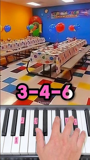 Numbers Dreamcore - Piano Tutorial #shorts