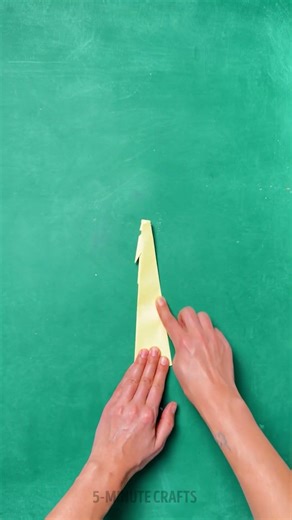 The Best ✈️ Paper Plane with a Rubber Band Hack!😲