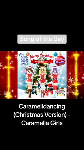 Caramella Girls Christmas Dance | Song of the Day