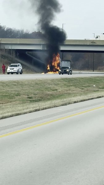 Semi-truck catches fire in Decatur
