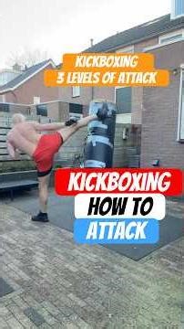 Kickboxing for beginners: “how to attack”