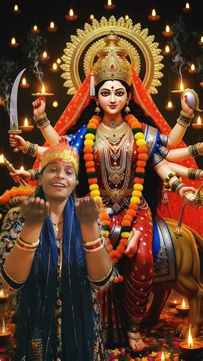 Mother, please get me a lottery of Rs 10 crore #ytshorts nevrartrishort#matajishorts #viral