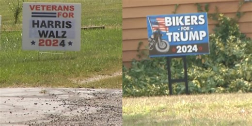 Legal battle over campaign yard signs, right to free speech