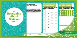 Maths: Reasoning About Division (Ages 6 - 7)