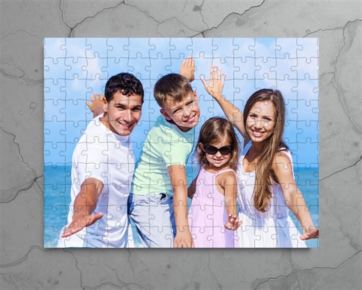 Custom Photo Puzzle, Unique Valentines & Birthday Gift Idea - Etsy