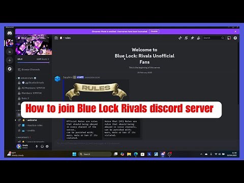 Blue Lock Rivals Discord Server: How to Join & Get the Invite Link!