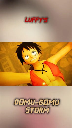 Luffy's Gomu Gomu Storm VS Crocodile Mr.0