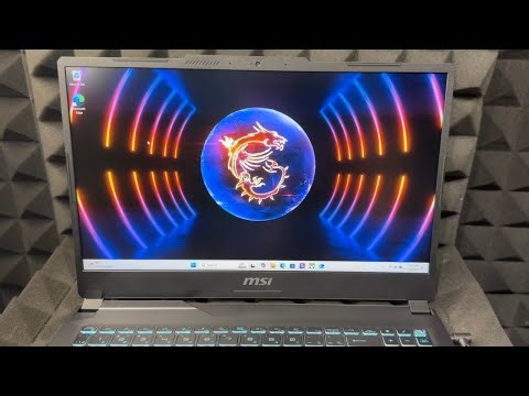 How to Turn On MSI Cyborg Gaming Laptop for the first time