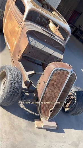 1933 Ford Tudor with 1933 Buick grill