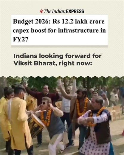 Budget 2026 Infra Boom: ₹12.2 Lakh Crore Capex Sparks Viksit Bharat Vibes