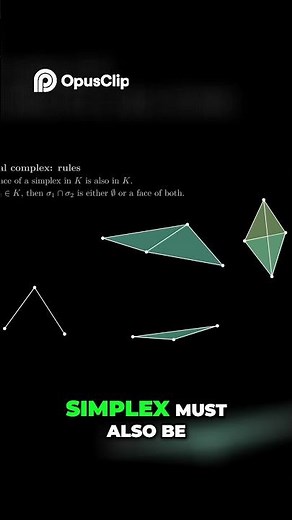 Simplicial Complex Understanding the Rules & Building Blocks