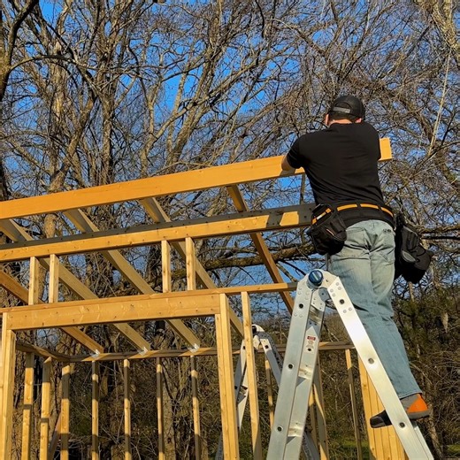 This is it - the full 10x12 modern shed build from start to finish in one epic time-lapse. After following along week by week, here's the entire journey condensed into pure building satisfaction. Foundation. Framing. Roofing. Siding. Paint. Every phase flowing seamlessly into the next. This is what happens when you have solid plans and take it one step at a time. Thanks for following the Sunday Shed Series! Now go build your own. Get the complete plans: https://bit.ly/49eeMwX #SundayShedSeries #