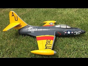 Bryan's Freewing F9F Panther 64mm EDF Jet Flight