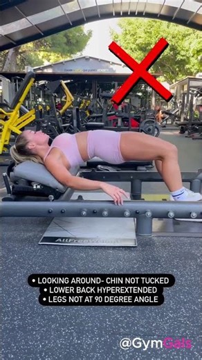 Master the Hip Thrust: Good Form vs. Bad Form | Save Your Back 🍑!