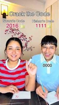 Crack the Code Challenge #funnyshorts #shorts
